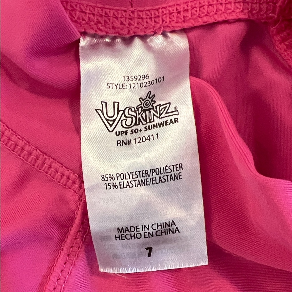 Vibrant Pink Car Kids Swim Bikini Set - Picture 9 of 9